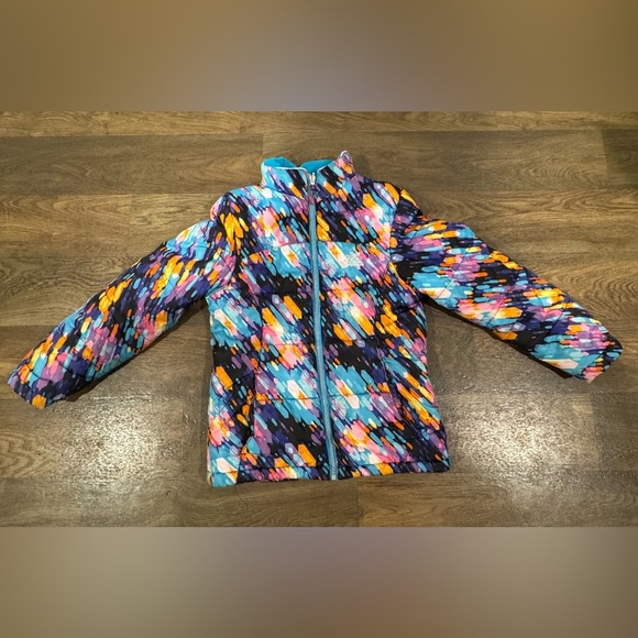 ZeroXposur Puffer Coat Jacket Kids Girls Size Medium 10-12 Multi-Color - Picture 2 of 8